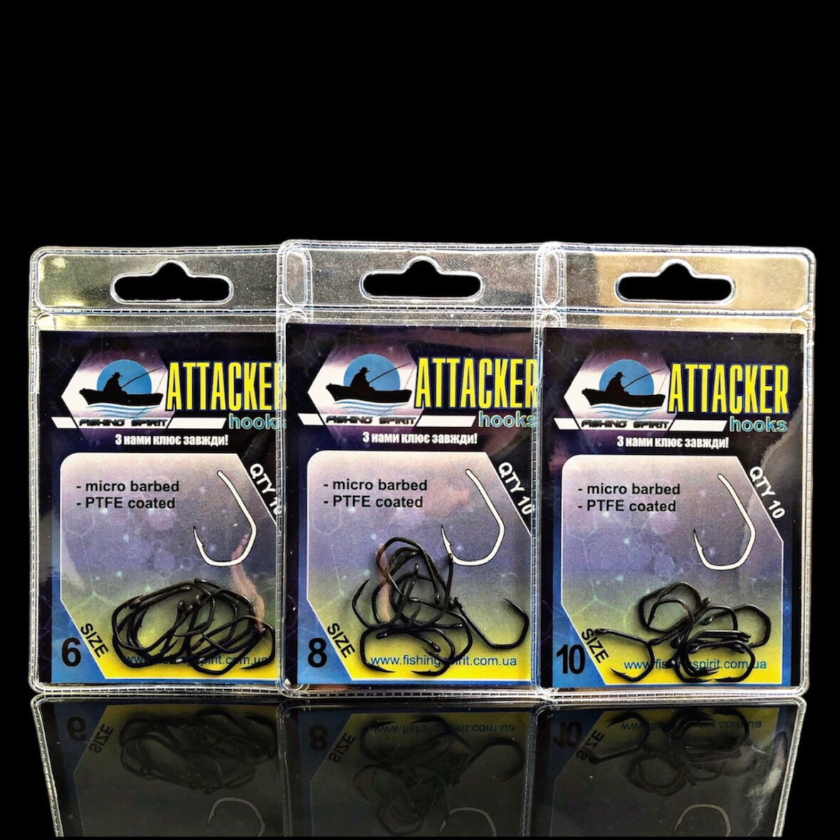 Fishing Spirit ATTACKER hooks